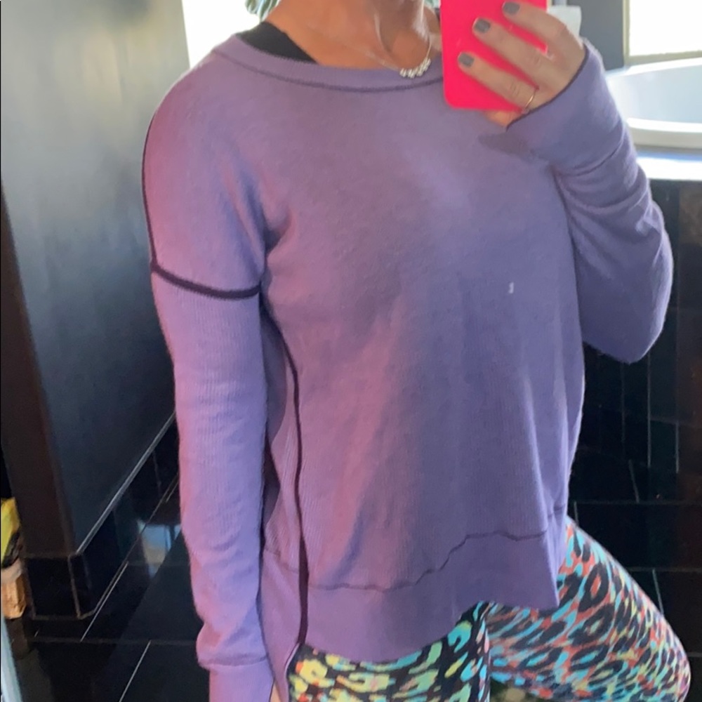 Lululemon reversible light weight sweater